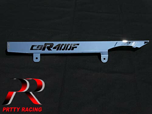 HONDA CBR400F 用 車種ロゴ入り メッキ チェーンケース