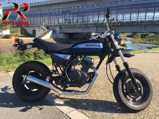 エイプ50 ショート菅 APE50 エルサウンド ショート管 メッキ エイプ50