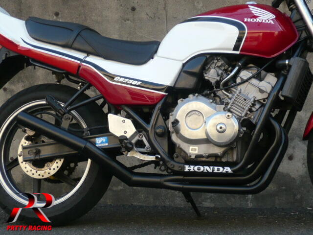 【楽天市場】HONDA JADE250 ショート管 60π 新品 マフラー ブラック ジェード : プリティーレーシング