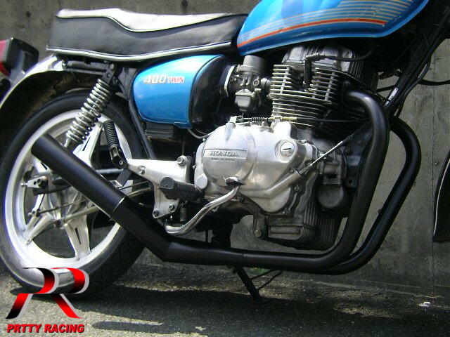 楽天市場】HONDA CB250N CB400N ホーク3 忍 サイドクロス ショート 管