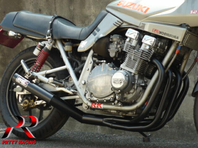 楽天市場】PRETTYRACING SPIDER SUZUKI GSX750S刀 ショート管