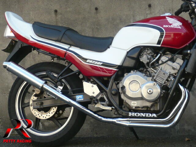 【楽天市場】HONDA ジェード250 JADE 分割式 42.7π (改) PRETTY管 マフラー : プリティーレーシング