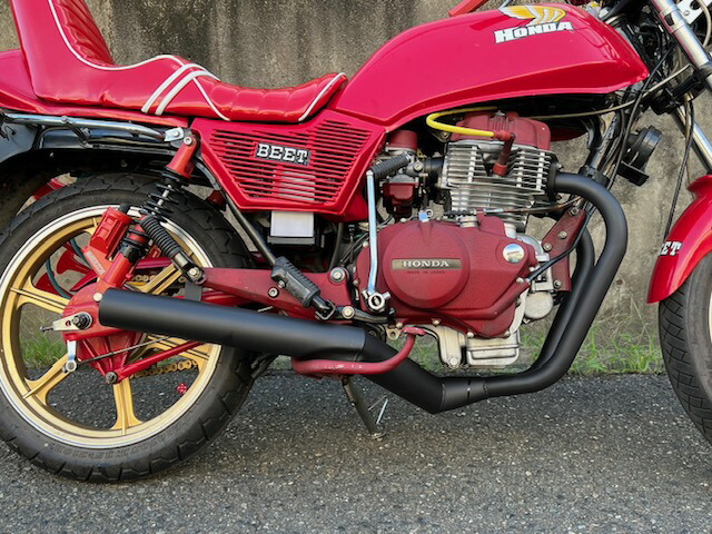 たろうホンダ CB250N ショートマフラー 楽天市場】HONDA CB250N CB400N ホーク3 忍 サイドクロス
