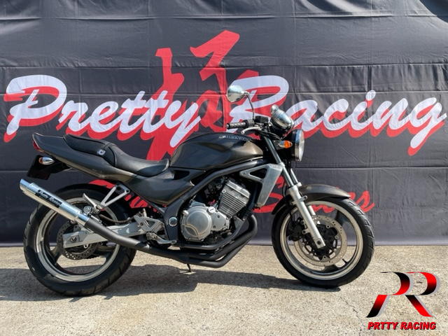 KAWASAKI バリオス１ ４-１管 ALサイレンサー3 50.8π 黒 マフラー