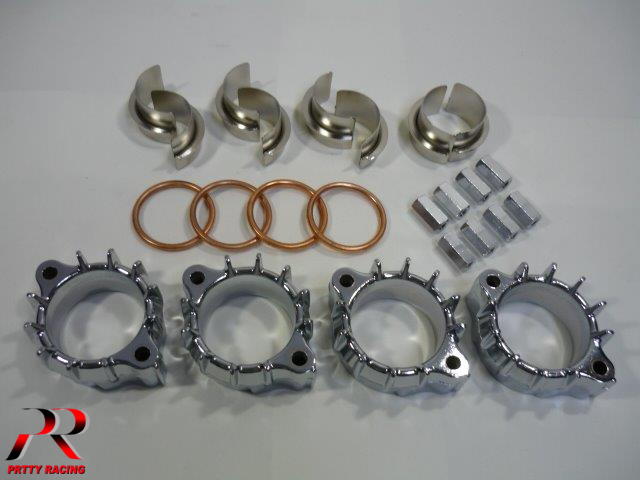 CBX400F フランジセット　メッキセット 楽天市場】メッキ フランジセット CBX400F : カスタム