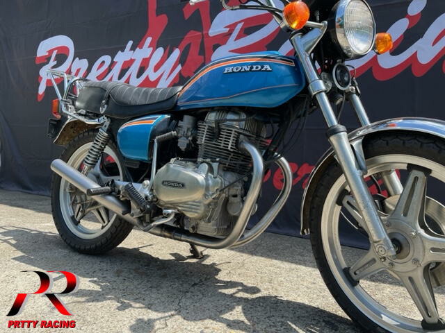 ヤシメガ2 素地　cb250t cb250n ヤシメガ2 バブ ホーク メガホン （ホーク バブ cb250t メガホン