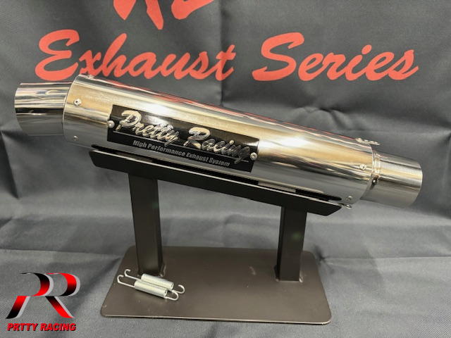 楽天市場】50.8π PRETTY製 ステンレスサイレンサー3 プレート付