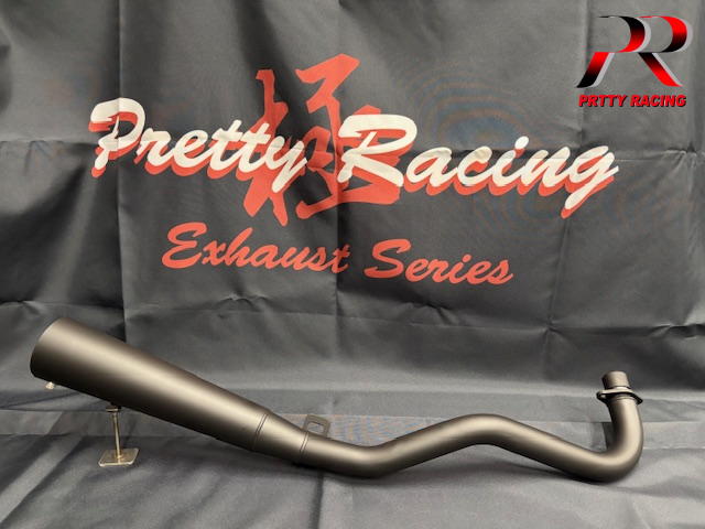 楽天市場】PRETTYRACING SPIDER HONDA シャリー メガホン管 メッキ