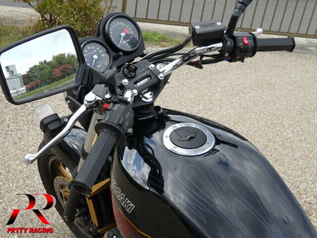 プリティー　XJR400 タンデム　4HM YAMAHA XJR400 PRETTY製 極太ゴム巻きタンデムバー : PRETTYRACING
