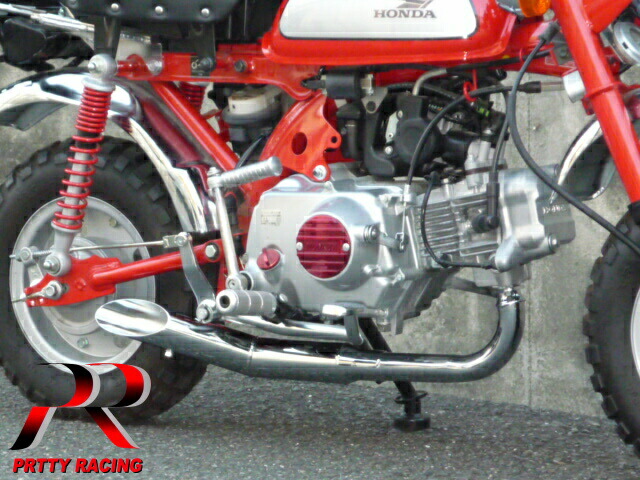 楽天市場】在庫あり！HONDA モンキー ゴリラ PRETTYショート管 メッキ 