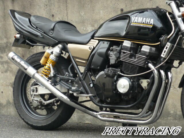 楽天市場 Xjr400 4hm 分割式 50 8p 流2 Pretty管 マフラー プリティーレーシング