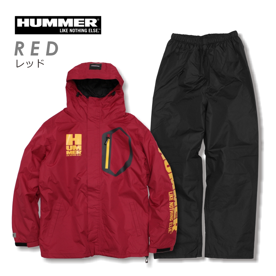 【楽天市場】「HUMMER(ハマー)」防水防寒スーツ（上下組）/HM-3600/防寒 合羽 カッパ レインウェア メンズ ジャケット ブルゾン