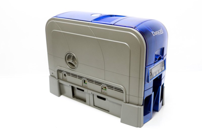 新品本物】 動作品 Entrust Datacard SD260 業務用 プラスチック身分証明書カードプリンタ 黒インクリボン付き sd260  fucoa.cl