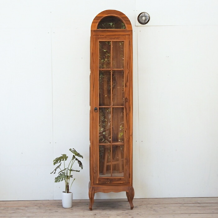 楽天市場】チーク＆バンブーキャビネット100cm 送料無料 キャビネット