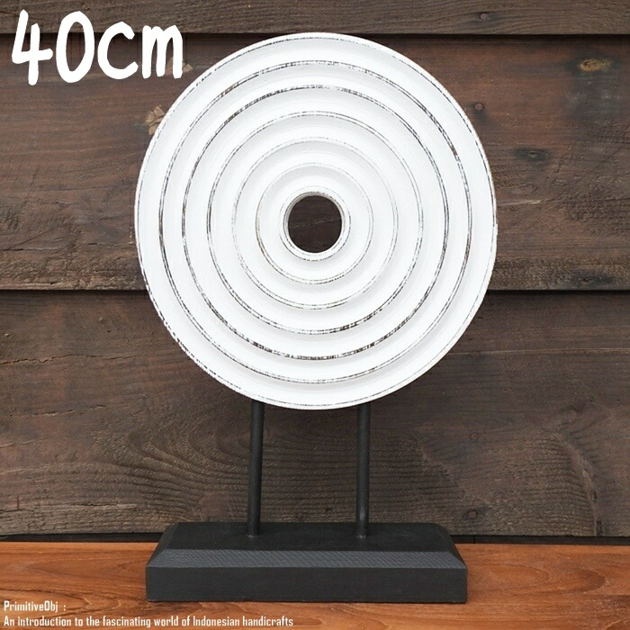 楽天市場】[ポイント2倍]アジアンテイスト オブジェ [光] 40cm 木製