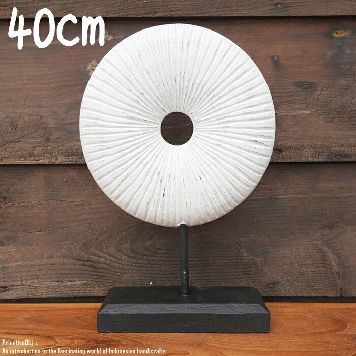 楽天市場】[ポイント2倍]アジアンテイスト オブジェ [光] 40cm 木製