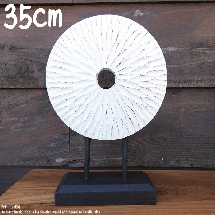 楽天市場】[ポイント2倍]アジアンテイスト オブジェ [光] 40cm 木製