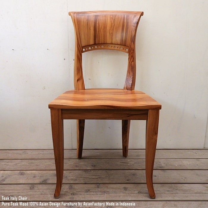 楽天市場】オールドチーク無垢材 ダイニングチェア93 アジアン家具