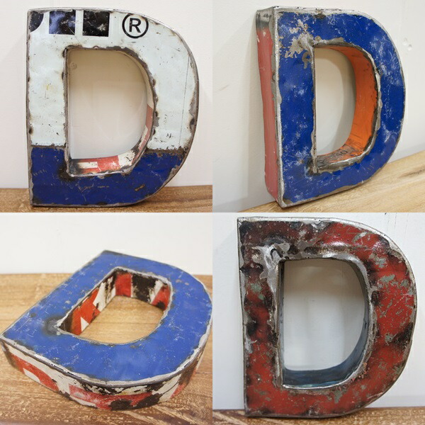 楽天市場】スチール製 アルファベット オブジェ『W』高さ20cm