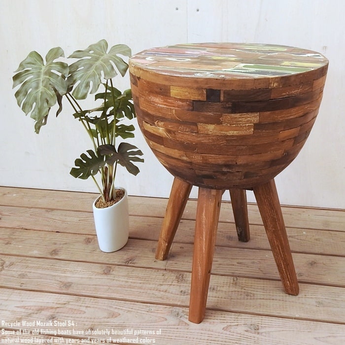 プリミティブ　ローテーブル/アフリカ 民藝 ヴィンテージ africanstool3_2.jpg