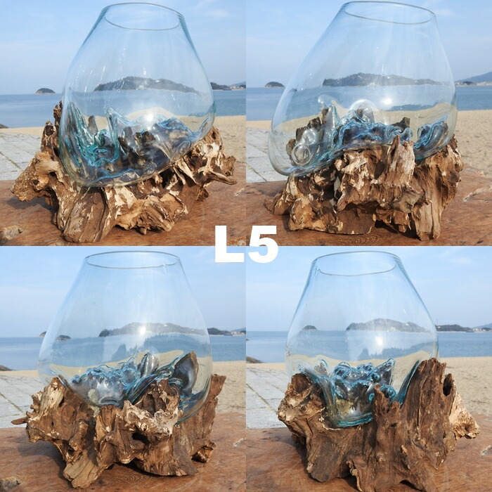 選べる 流木ガラス オブジェ 特大 大層 L28 花立て アクアリウム テラリウム 花ポット 金魚鉢 メダカ海洋博物館 バリ島 アジアン雑貨 寄集め入れ 容物入 器 リサイクルガラス オブジェ スウィート リサイクル材 コケリウム ビバリウム パルダリウム Brucetires Ca
