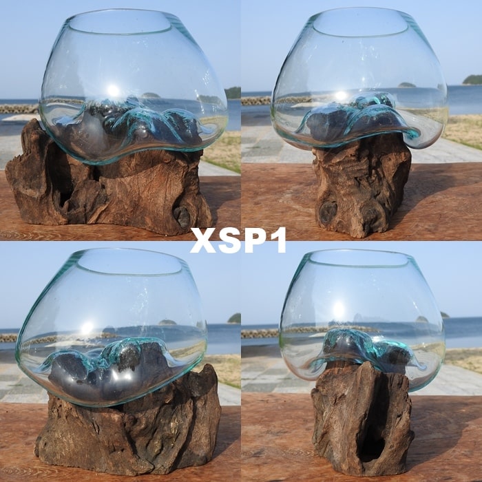 選べる 流木ガラースオブジェ Xsp 花立て 水槽 テラリウム フラワーポット 金魚植木鉢 メダカため桶 バリ島 アジアン雑貨 メドレー入れ 入れ物 ボウル リサイクルガラス オブジェ 可愛い リサイクル材木 買い上げ自転 焦点消化 業因販 卸売可 Lindsaymayphotography Com