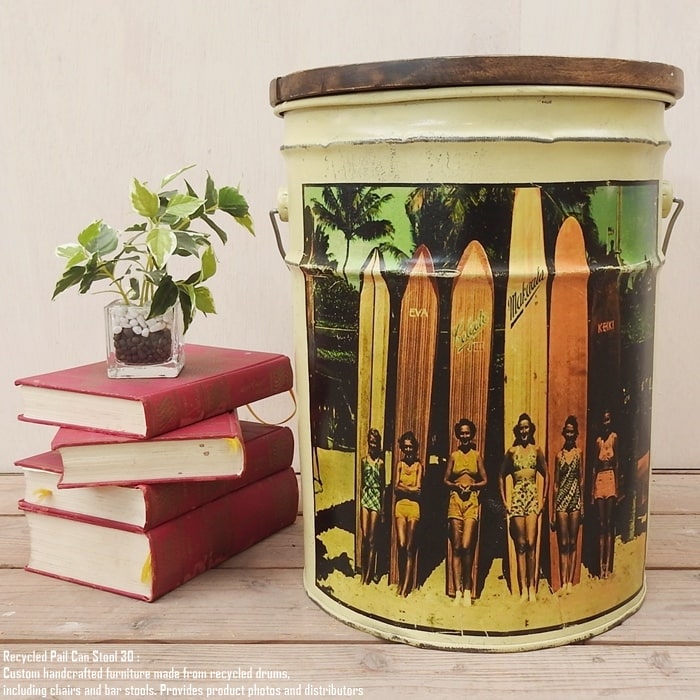 楽天市場】[ポイント2倍]ペール缶スツール VWT2 [フォルクスワーゲンT2