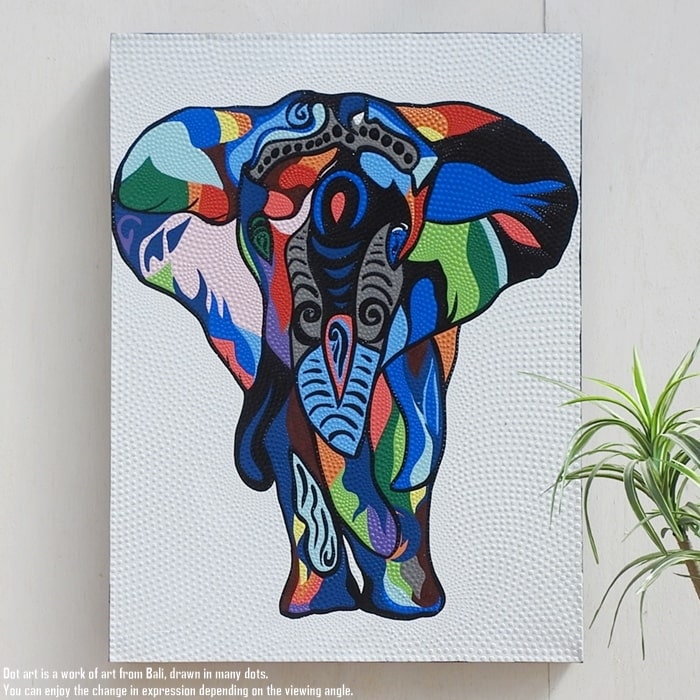 楽天市場】絵画 ゾウさん アート タイ ぞう 壁飾り 絵 夕日 癒やし