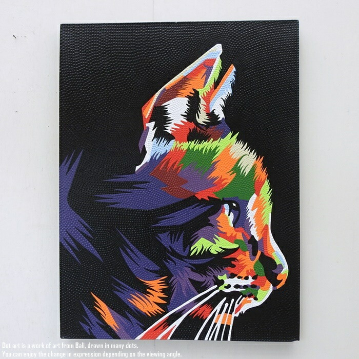 ドットアートパネル◆壁掛けインテリア絵画壁飾りモダンアジアンバリ雑貨北欧和風 ドットアート バリ絵画 アートパネル モダン アート 北欧