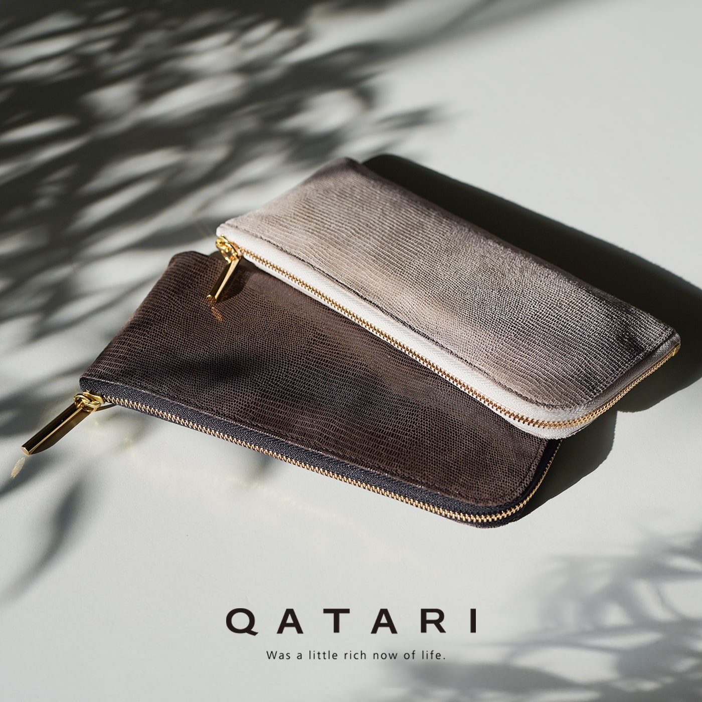 ポンタタ  蜥蜴 エルジップロングウォレット カタリ押さえる  ラシック レディース 金入れ 長金入れ か細い パウダーコンパクト 歌留多入れ殆んど POMTATA Lachic Lizard L-ZIP LONG WALLET BEI(8123-0506) D.BRO(8123-0507)