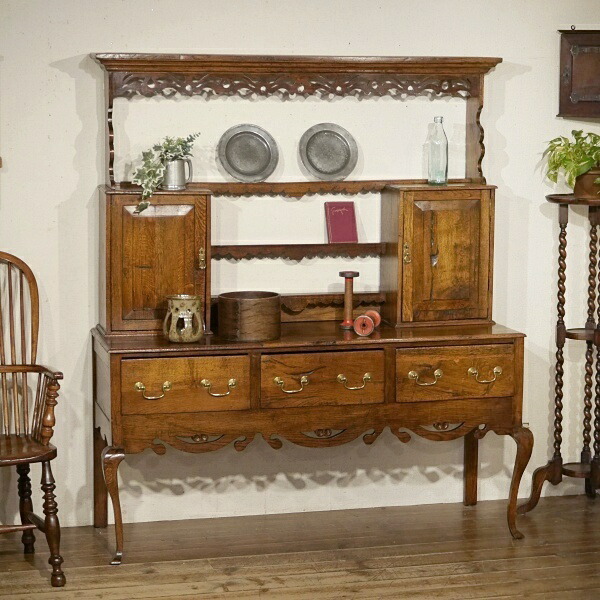 楽天市場】英国イギリスアンティーク家具 ウォールラック 壁掛け収納棚