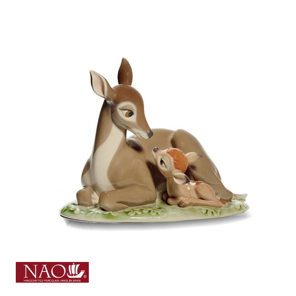 楽天市場 陶磁器製 手作り人形 Nao バンビ 高品質 人形 フィギュリン かわいい インテリア お祝い プレゼント ギフト オブジェ 置物 磁器製品 ディズニー キャラクター クオリアル 暮らし応援家具shop