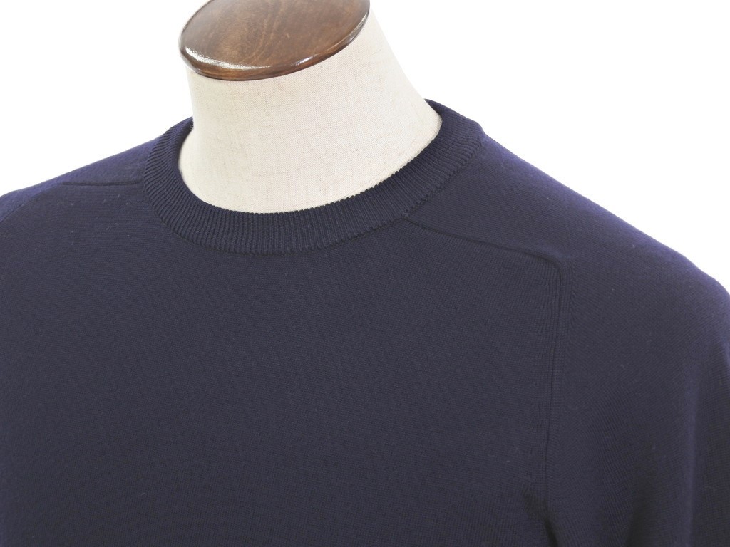 楽天市場 中古 スローン Sloane ウールポリエステル クルーネックニット ネイビー サイズ3 Nvy A W 状態ランクb メンズ 1万円以上送料無料 リタリオリブロ