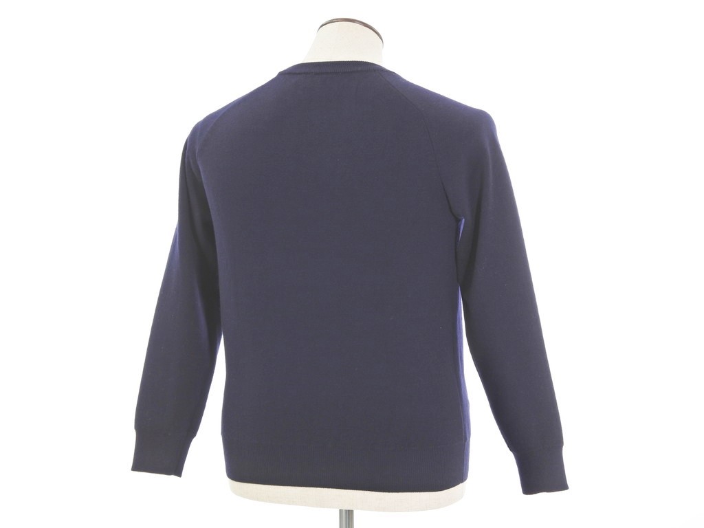 楽天市場 中古 スローン Sloane ウールポリエステル クルーネックニット ネイビー サイズ3 Nvy A W 状態ランクb メンズ 1万円以上送料無料 リタリオリブロ