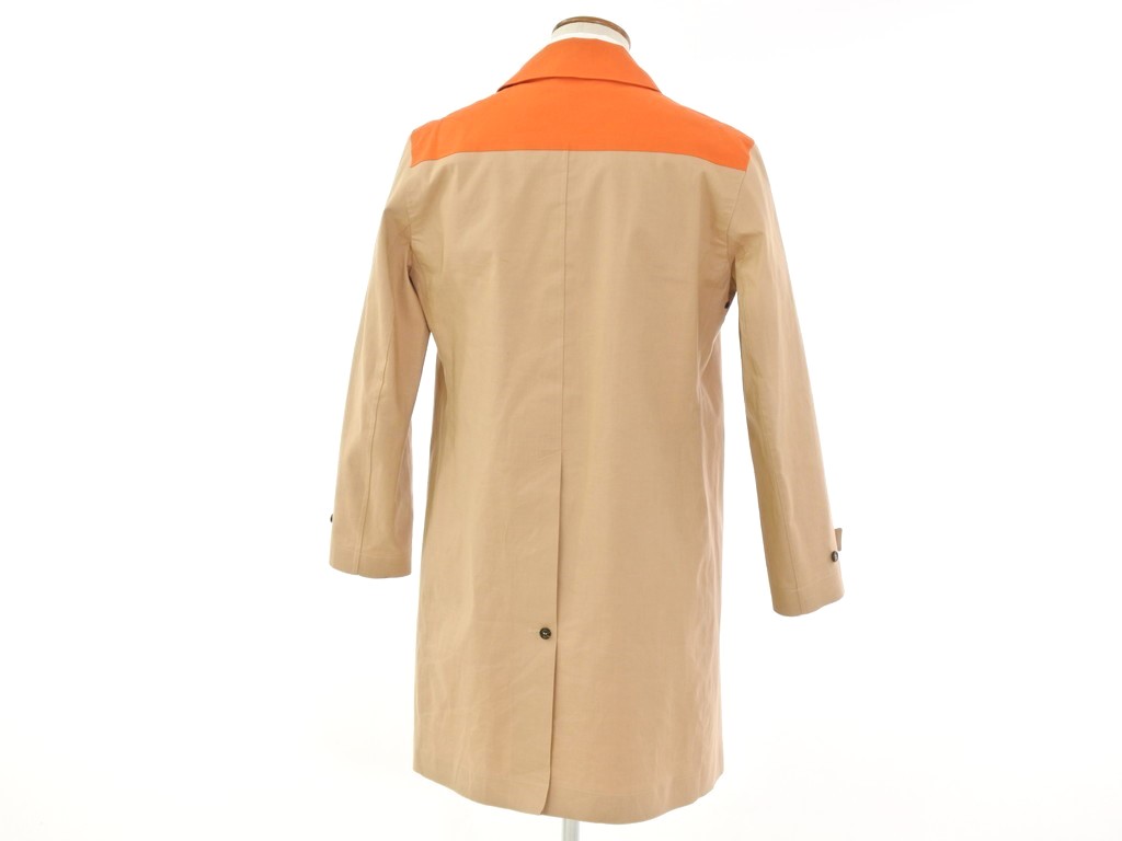 楽天市場 中古 ハンコック Hancock ゴム引きコットン ステンカラーコート ベージュ オレンジ サイズ 38 Bei S S A W 状態ランクc メンズ 2101dpd リタリオリブロ