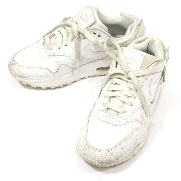 楽天市場 中古 ナイキ Nike Airmax1 エアマックス1 レザースニーカー Aq76 ホワイト サイズ23 5 Wht S S A W 状態ランクc レディース 915 9555 2104dpd リタリオリブロ