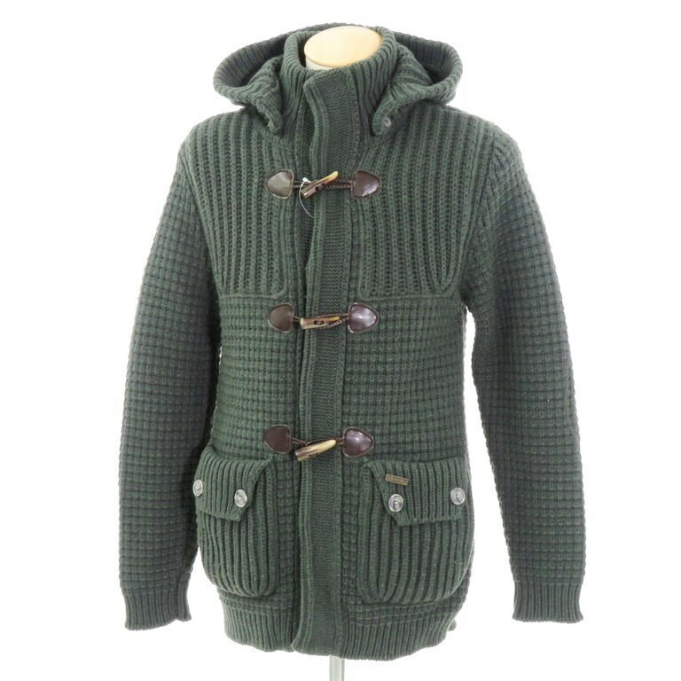楽天市場 中古 バーク Bark ウールニット ダッフルコート フォレストグリーン サイズxs Grn A W 状態ランクb メンズ 2103dpd リタリオリブロ