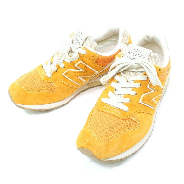 超歓迎 中古 ニューバランス New D Yel S S A W 状態ランクb メンズ オレンジイエロー系 サイズus8 スニーカー Mrl996fc Balance 1 Rashiastrologer Com
