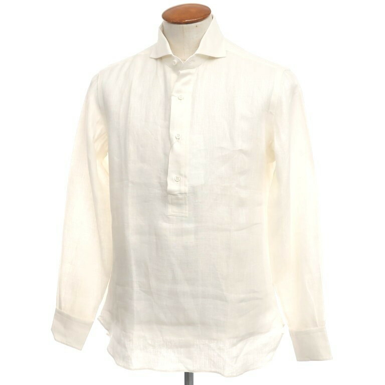 高質で安価 楽天市場 新品 オリアン Orian リネン プルオーバー シャツ オフホワイト サイズm Wht S S 状態ランクn メンズ 9556 リタリオリブロ Seal限定商品 Www Rvworkshop Com