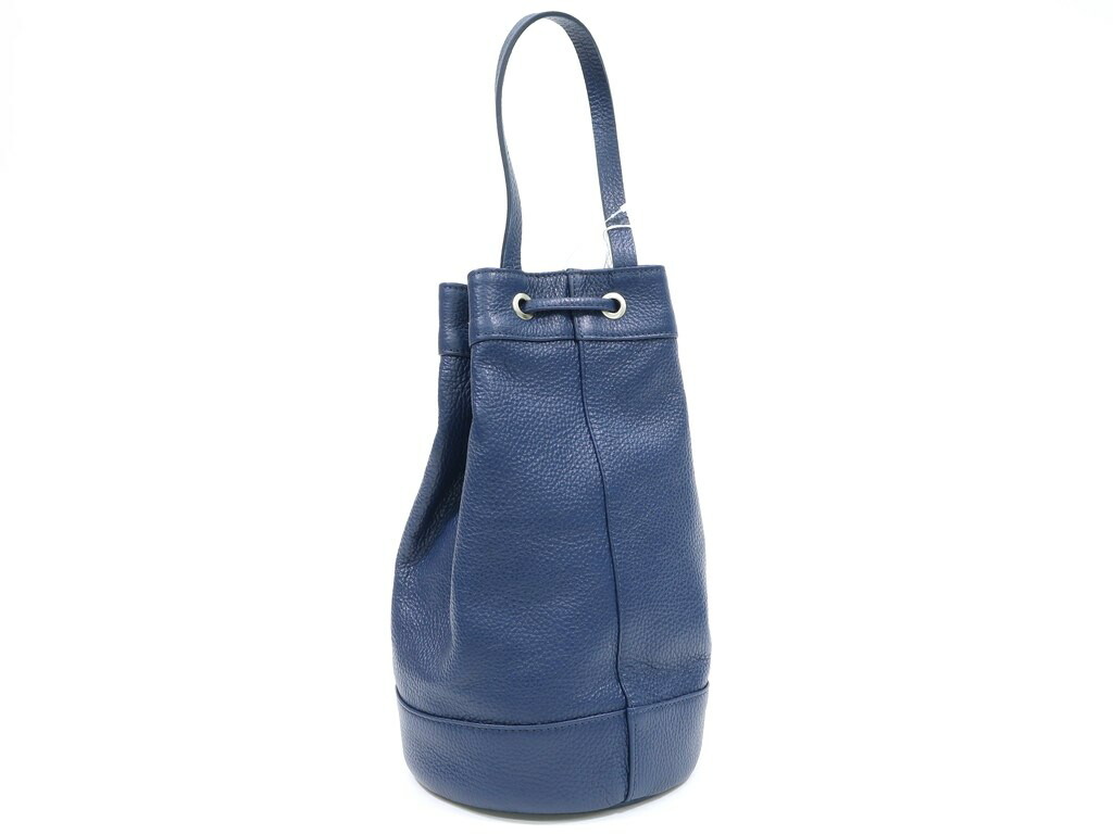 新品 マッシモ Massimo 筒型 レザー ハンドバッグ ダークブルー W18 H29 D15 5 Blu S S A W 状態ランクn メンズ 115 Painfreepainrelief Com