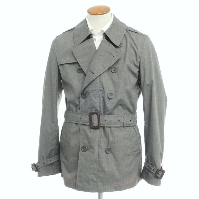 中古 ヘルノ Herno ポリエステルコットン トレンチコート グレー サイズ48 Gry S S 状態ランクb メンズ Mozago Com 中古 ヘルノ Herno ポリエステルコットン トレンチコート グレー サイズ48 Gry S S 状態ランクb メンズ Mozago Com