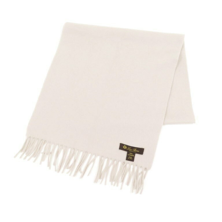 中古 ロロピアーナ Loro Piana カシミヤ フリンジマフラー ベージュ 大いさ Bei A W 工合準位c メンズ Ciptasuksesmedika Com