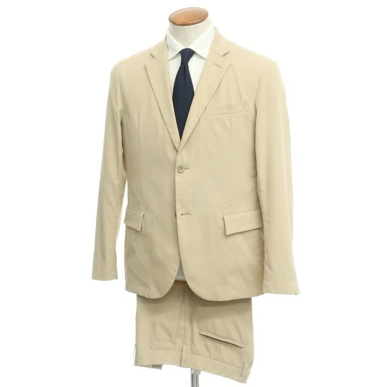 中古 ジャーナルスタンダード レリューム Journal Standard Relume ストレッチ ポリエステル 2b カジュアルスーツ ベージュ サイズジャケットm パンツs Bei S S 状態ランクb メンズ Southwestne Com