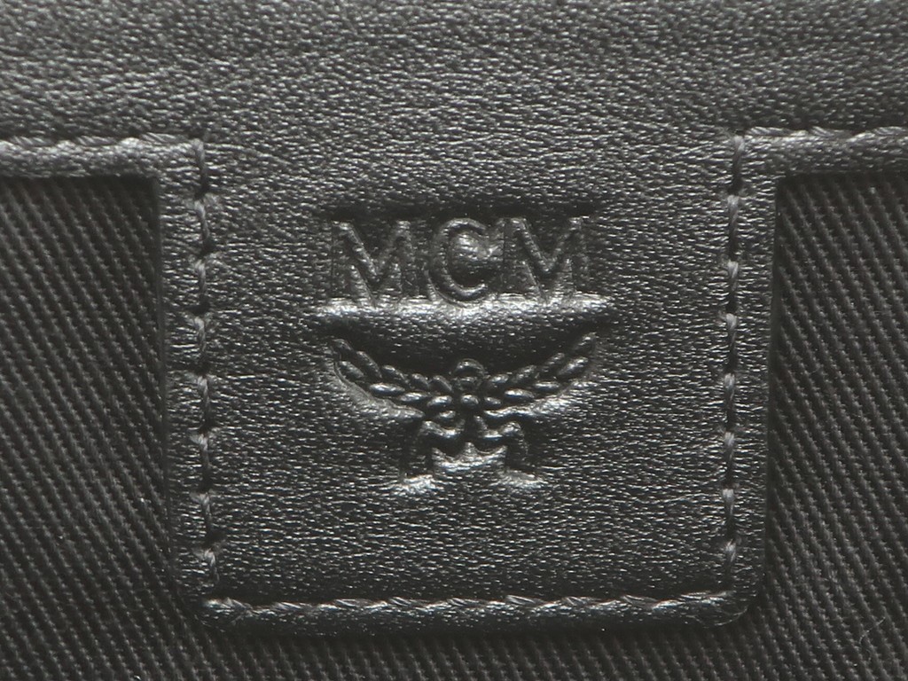 【中古】エムシーエムMCMStarkFlightPrintBackPackレザーバックパックリュックキャメル×マルチ【W