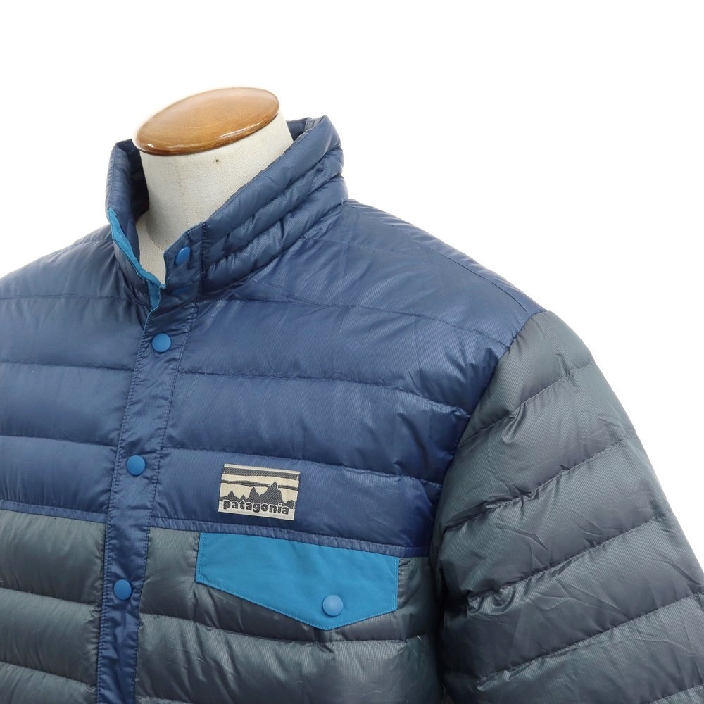 高評価人気 patagonia ダウンジャケット（サイズM 中古）の通販 by