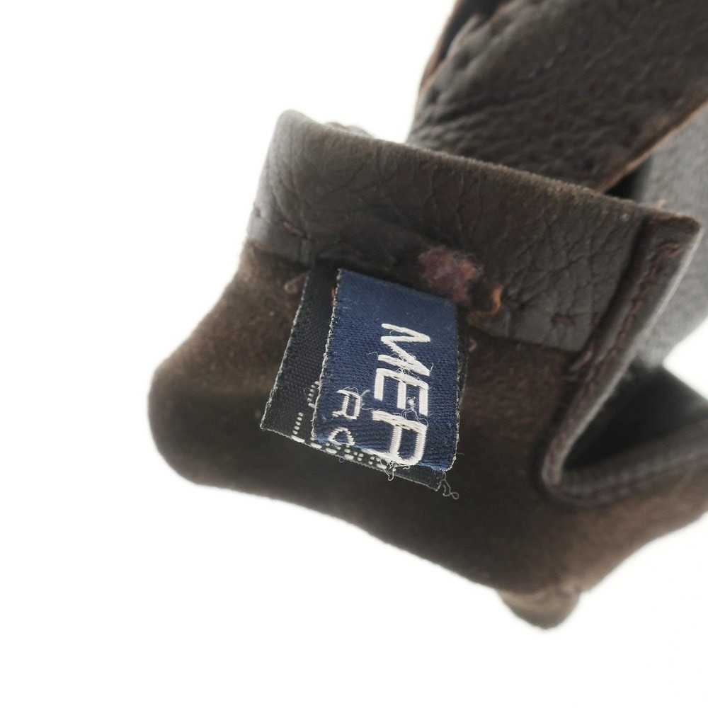 【中古】メローラMEROLAレザーグローブ手袋ダークブラウン【サイズ72/1】【BRW】【A/W】【状態ランクC】【メンズ】【769898】