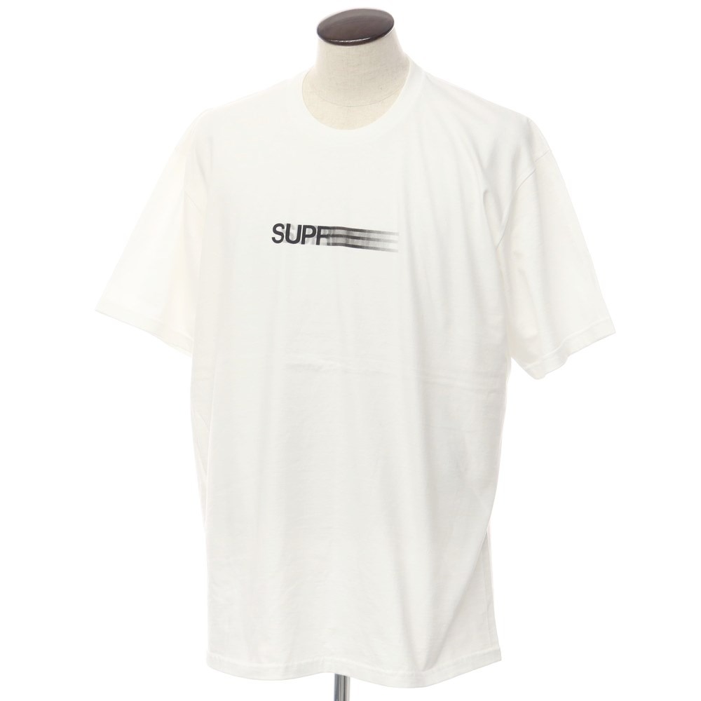 【楽天市場】【中古】シュプリーム Supreme 2023年春夏 Motion Logo Tee クルーネック 半袖Tシャツ ホワイト【サイズ ...