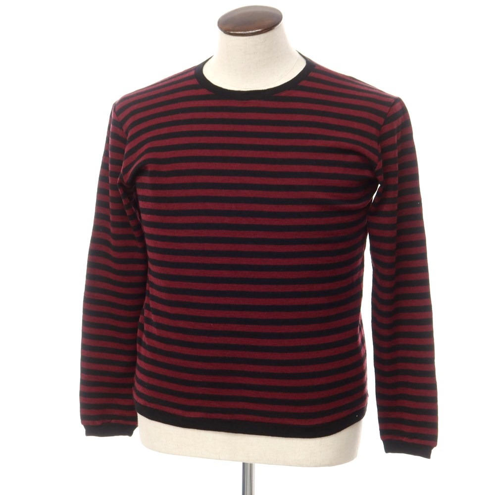 美品　ルトロワ　Letroyes ボーダー　黒 アイボリー　サイズ4 お待ちかねのSALE品拡大＜Letroyes(ルトロワ)＞ボーダー半袖