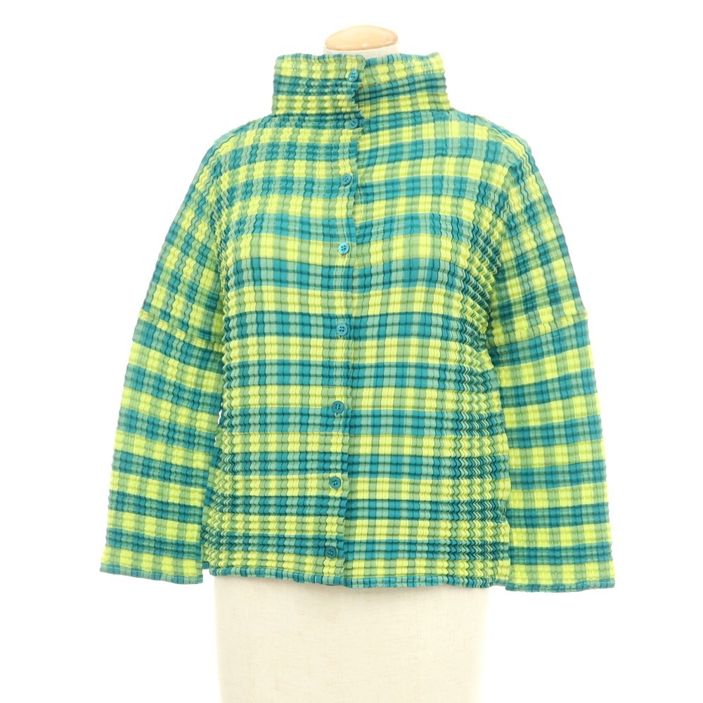 中古】ミー イッセイミヤケ 澄ん me ISSEY MIYAKE 2024年春夏 プリーツ  