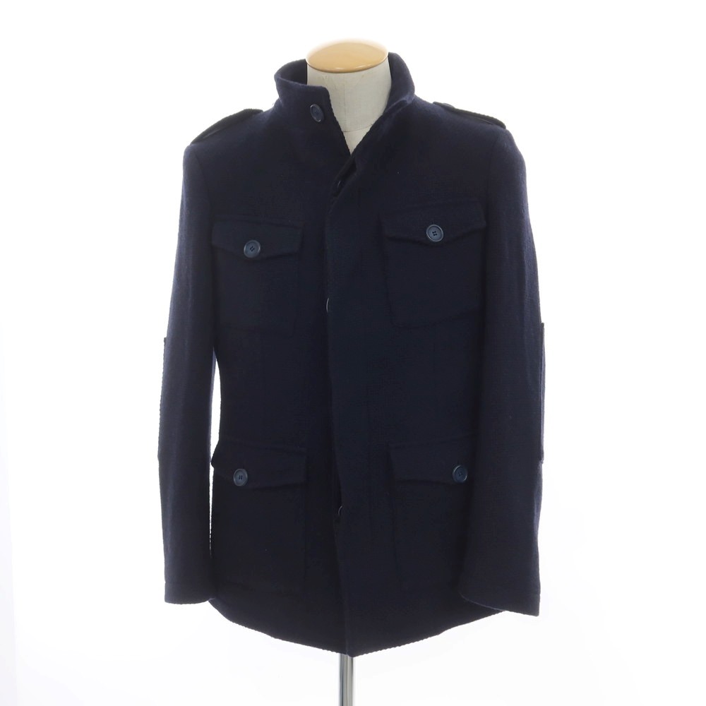 【美品】ビームスエフ×サルトリアパルマ　チェスターコート　比翼　ネイビー　XL 楽天市場】Sartoria Parma サルトリア パルマ コート サイズ:42